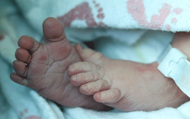 The Dead body of a newborn girl was found in Karachi
