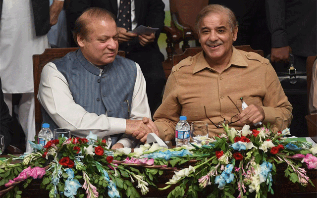 Shahbaz Sharif give best wishes to his brother Nawaz Sharif