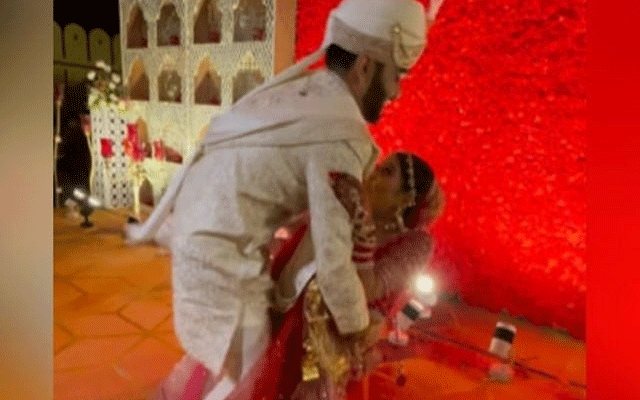 Viral dance vedio of Bride and Groom in India