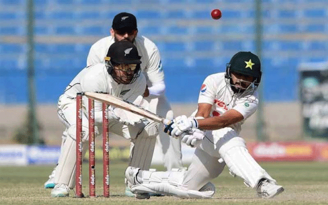 Test match between Pakistan and New Zealand 
