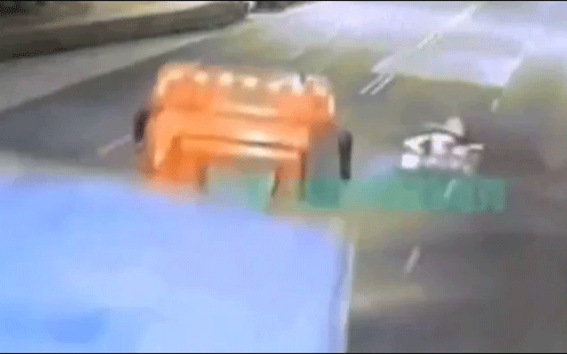 viral vedio of Accident in India