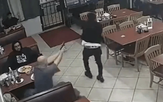 Firing at Restaurant in America 