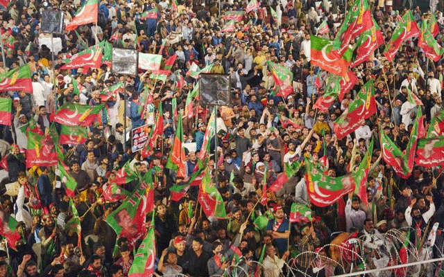 پی ٹی آئی ریلی کے دوران مشتعل ہجوم کے تشدد سے شہری قتل
