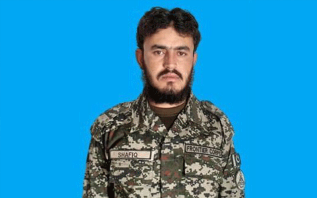 Frontier Corps, soldier martyred, terrorist, exchange of fire in the Loesam area of Khyber Pakhtunkhwa, Bajaur district, ISPR, Bannu, Dera Ismael Khan, City42 
