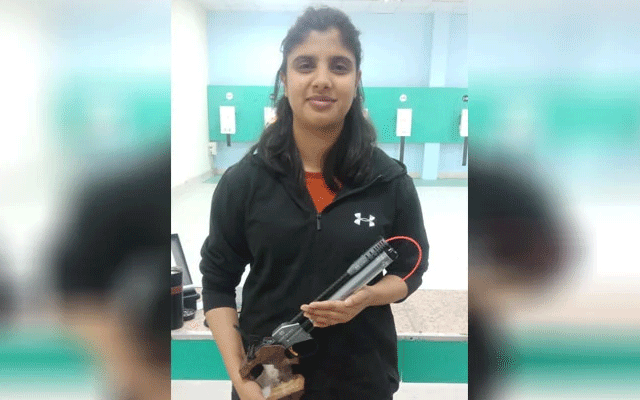 National Games, Kashmala Tallat, Pistol Shooting, New National Record, City42 