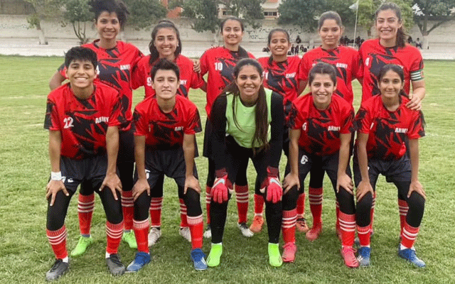Quetta 34th National Games, Army women captured Football Trophey, City42 