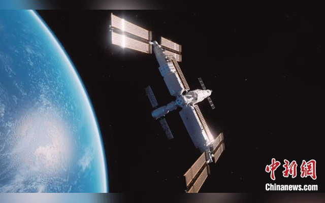 China\'s Shenzhou-16 crewed spaceship docks with space station combination, City42 