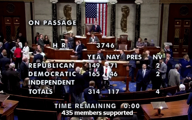 US debt ceiling bill passes House with broad bipartisan support
