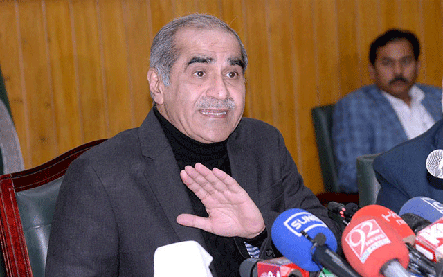 Khwaja Saad Rafiq News Conference in Lahore, City42 