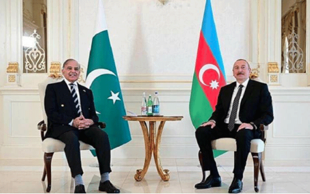 Shahbaz Sharif Baku Joint Presser with President ٰIlham Aliyev, City42 