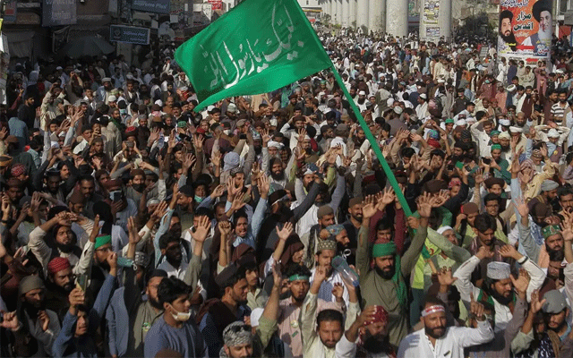 Agitation against Sweden in Lahore, City42