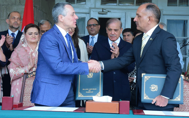 Pakistan and Switzerland sign agreement about Natural disasters mitigation, city42