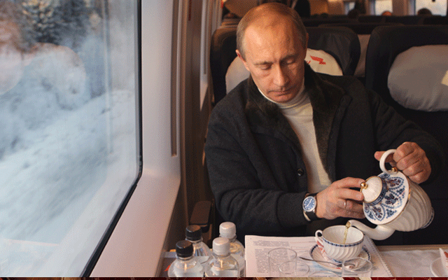 President Putin uses his luxury Train since Ukraine War started