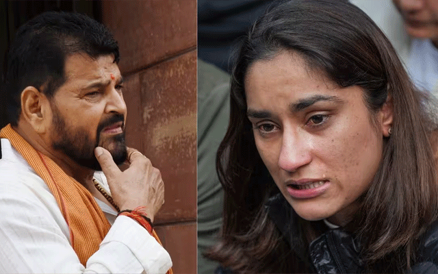 Anurag Thakur Union Sports Minister, Brij Bhushan Sharan, Wrestler Girls, Inda, Wrestling federation of India, City42