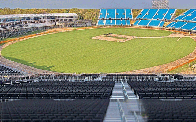 ICC world cup, New York pitch, pitch repaired, City42 , India Pakistan Match 
