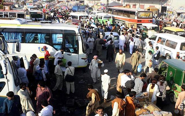 Lahore Bus Stand, Badami Bagh Lari Ada, Public Transport, Inter City Transport, Eid Day, Lahore Eid 