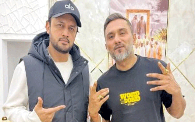 عاطف اسلم کو ہنی سنگھ نے اپنا بھائی قراردے دیا