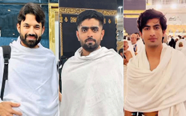  ٹیم سے ڈراپ  محمد رضوان اور بابر اعظم کی مکہ مکرمہ میں نئی ویڈیو وائرل 