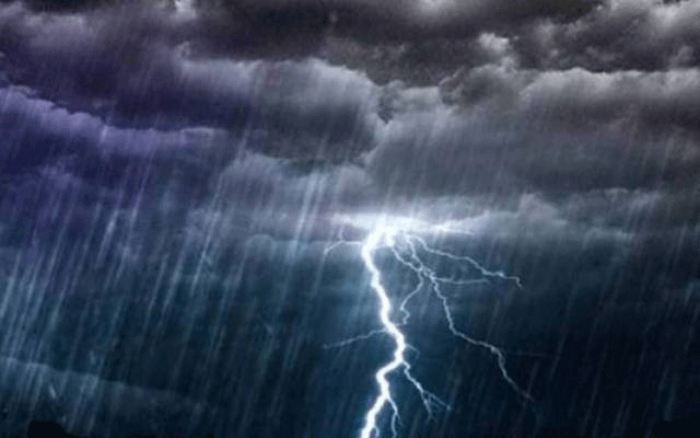 تیز ہواؤں اور گرج چمک کے ساتھ بارش کا امکان 