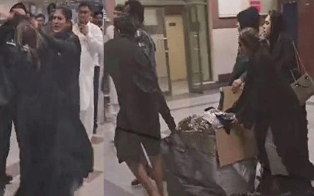 ایئرپورٹ پرخواتین مسافروں اورکسٹم اہلکاروں میں ہاتھا پائی،مقدمہ خارج 