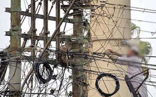 گرینڈ ہیلتھ الائنس دھرنے میں بجلی چوری کا انکشاف