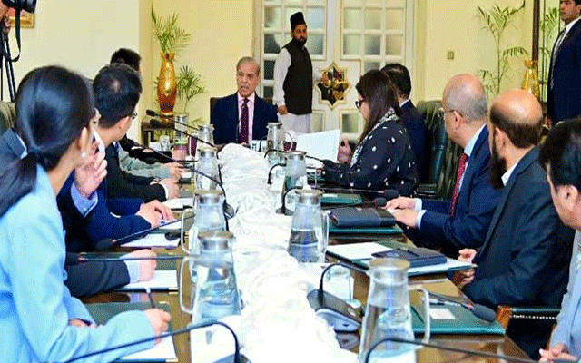 وزیراعظم شہباز شریف سے گلیکسی اسپیس وفد کی ملاقات، اسپیس ٹیکنالوجی میں تعاون پر اتفاق