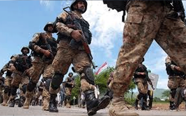 بھارتی جارحیت کے خدشات، پاک فوج کی جنگی مشقیں جاری