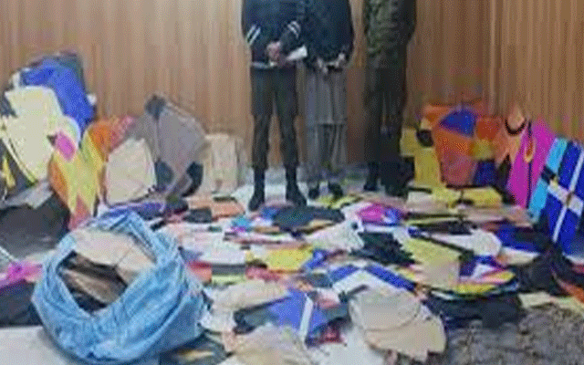 ایس پی کینٹ کی ہدایت پر پتنگ فروشوں کے خلاف کریک ڈاؤن جاری