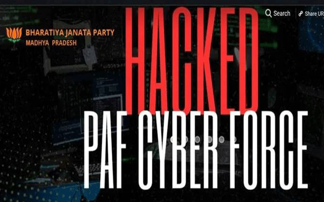 پاکستانی سائبر حملے میں ہیک کی گئی بھارتی ویب سائیٹس کا ڈیٹا منظر عام پر آگیا