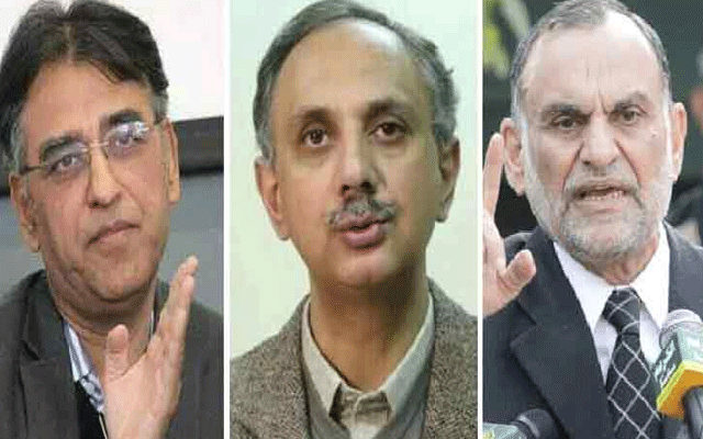 نو مئی مقدمات،پی ٹی آئی رہنماؤں عمر ایوب، اسد عمر، اعظم سواتی کی عبوری ضمانتوں میں توسیع