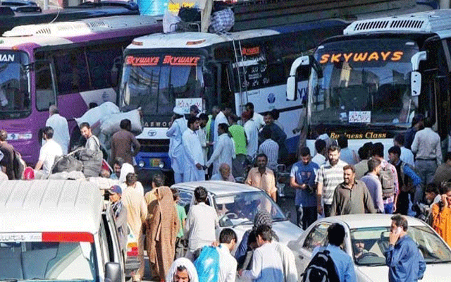 پبلک ٹرانسپورٹ کے کرایوں میں اضافہ
