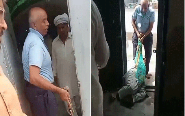 شیخوپورہ: بل درست کرانے آئی بزرگ خاتون پر گارڑ کا تشدد، ڈی پی او کا نوٹس، مقدمہ درج