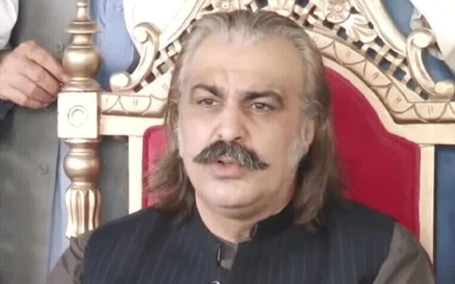  بانی پی ٹی آئی مذاکرات کیلئے تیار،سیاست کرنا ریاستی اداروں کا کام نہیں: علی امین گنڈا پور 