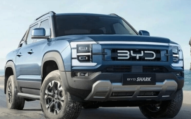  BYD کی پہلی پلگ اِن ہائبرڈ 'شارک 6' پاکستان میں لانچ