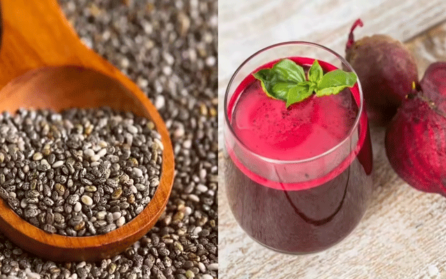 چیاسیڈز اور چقندر کا جوس نہار منہ پینے سے وزن میں کمی ممکن