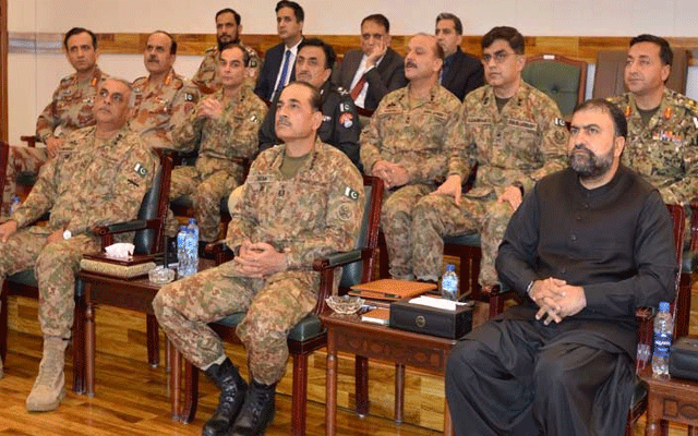 پاک فوج بلوچستان کے عوام کے ساتھ کندھے سے کندھا ملا کر کھڑی ہے: فیلڈ مارشل