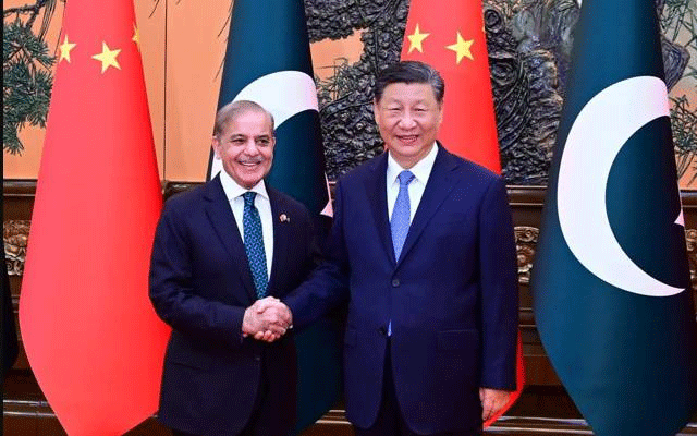 وزیراعظم شہباز شریف کا چین کے شہر تیانجن میں مصروف دن شروع