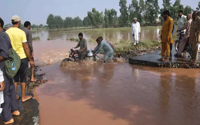 سیلاب سے 41 اموات، 3243 دیہات زیر آب، 24 لاکھ افراد متاثر: پی ڈی ایم اے