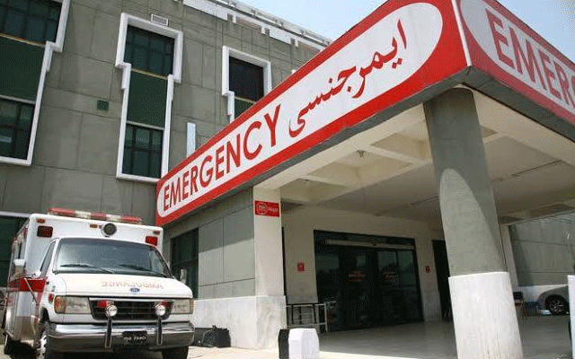 ہسپتالوں میں رین ایمرجنسی نافذ،عملے کوالرٹ کردیاگیا