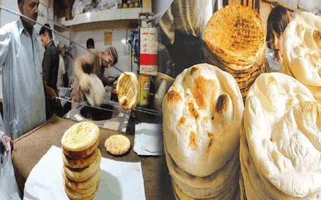 روٹی، نان اور پراٹھے کی قیمتوں میں خودساختہ اضافہ