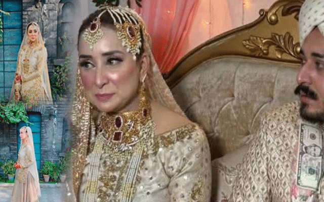 شادی کے زیورات اور لہنگےکی قیمت کتنی؟ ڈاکٹر نبیہہ علی خان نے بتادیا