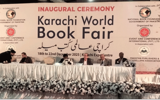 شہرِ قائد میں عالمی کتب میلے کا آغاز 