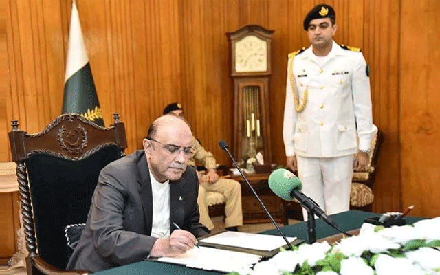 صدر مملکت نے سی ڈی اے ترمیمی بل 2025 کی منظوری دے دی