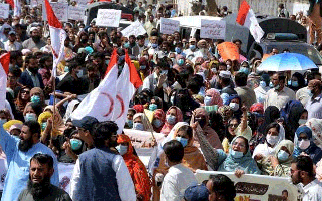 کوئٹہ :سرکاری ملازمین کا 15 جنوری کو لاک ڈاؤن کا اعلان