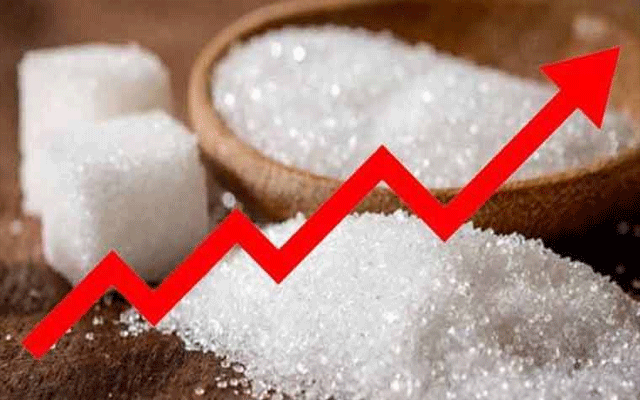 چینی کی قیمت میں اضافہ، 50 کلو کی بوری 7250 روپے تک پہنچ گئی