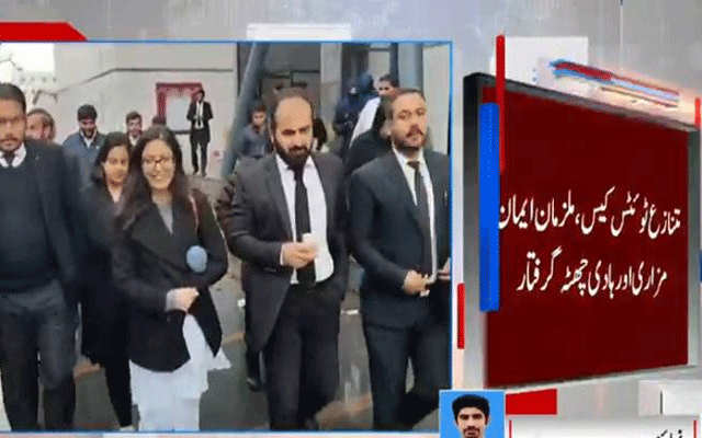 متنازع ٹوئٹس کیس:ایمان مزاری، ہادی چٹھہ کو گرفتار کر لیا گیا
