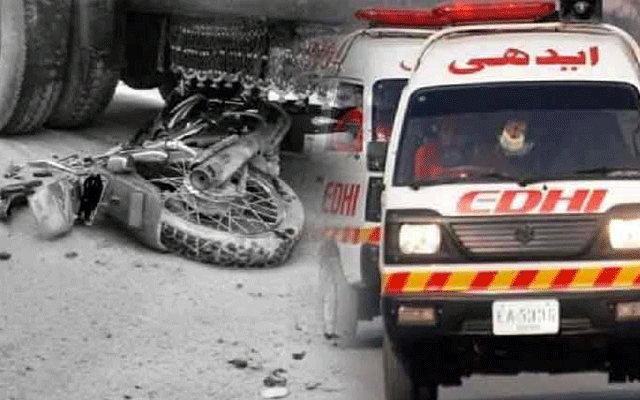 کنٹینر ڈرائیور کی برق رفتاری و غفلت ایک اور شہری کی جان لے گئی