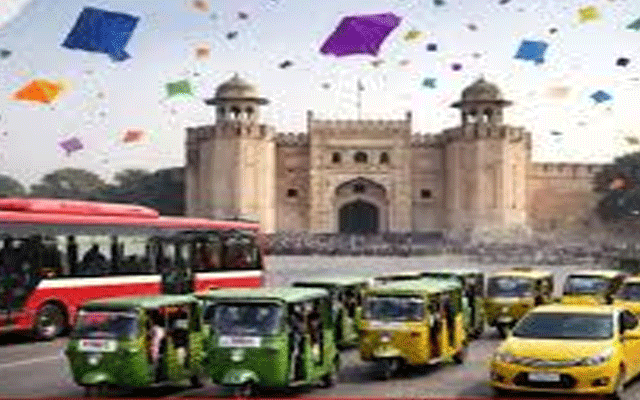 بسنت فیسٹیول: لاہور میں 3 روز تک مفت ٹرانسپورٹ فراہم کرنے کا اعلان