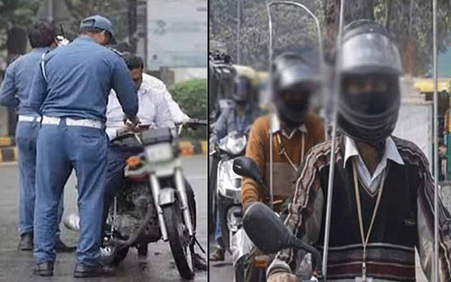 بسنت:سیفٹی راڈ نہ لگانے پر 44 موٹر سائیکل سوار گرفتار