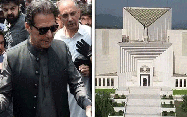 عمران خان کی دائیں آنکھ کی بینائی محض 15فیصد تک محدود رہ گئی: سپریم کورٹ میں رپورٹ جمع